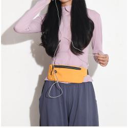 ZWY007 Outdoor Cell Phone Sports Waist Bag  Men Waterproof Running Organizer Bag Women Solid Color Portable Sport Bag