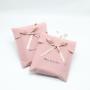 Custom Logo Printed Velvet Envelope Jewelry Gift Packaging Bag Brown Soft Envelope Velvet Dust Promotion Bag