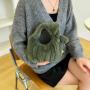 New Arrival Designer  bolsos de mujer plush bag furry bag bags for girls