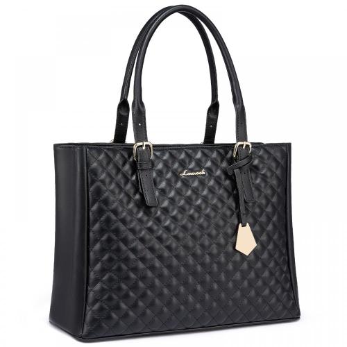 LOVEVOOK Quilted Vegan Leather Handbags for Women Shoulder Tote Purse Cross Body Bag Purses with Tassel Large Hand bags Ladies
