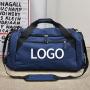 Customized Young Men Weekender Sneaker Gym Bag Wet Pocket Travel Sports Duffle Bag with Shoes Compartment