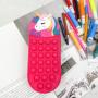 NHC0059 Rodent Pioneer Pen Bag Silicone Decompression Pen Box Multifunctional Student Stationery Box Creative Cute Cartoon