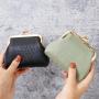 2024 New Retro Coin Purse Ladies Short Wallet Buckle Candy Color Coin Pouch Wholesale