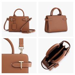 Professional Manufacturer Luxury Custom Logo Womens Handbags Vegan Leather Hand Bags Ladies Purse Backpack Womens Tote Bag