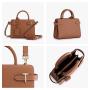 Professional Manufacturer Luxury Custom Logo Womens Handbags Vegan Leather Hand Bags Ladies Purse Backpack Womens Tote Bag