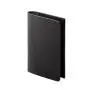 Fashion designer bifold top grain leather nice rfid blocking card holder slim credit card wallet