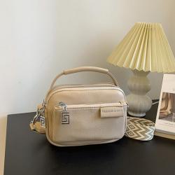 2024 New Arrival Bolsos Female Bags The Tote Bag Pu Leather Bags For Women With Single Handle Portable Polyester Lining