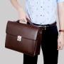 ZWY194 New Fashion Combination Lock Men Briefcase PU Business Daily Portable Waterproof Handbag Wholesale Laptop Shoulder Bag