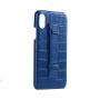 New Arrival Premium Embossed Crocodile Pattern Genuine Leather Mobile Phone Cover Case for Iphone 13 14 15 pro max plus