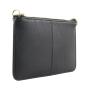 Travel Zipper Pouch Customized Vegan Leather Coin Purse Phone Pouch Purse For Men Women
