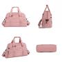 Wholesale Large Capacity Custom Logo Oxford Sports Gym Duffel Bags Lightweight Sport Travel Bag with Shoes Compartment