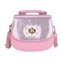 New arrival leather kid mini single crossbody bag fancy sequins little girl handbag