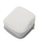 Wholesale Fashion Durable Portable Travel Velvet Zipper Women Beige Cosmetic Bag Makeup Trolley Pouch Corduroy Makeup Bag