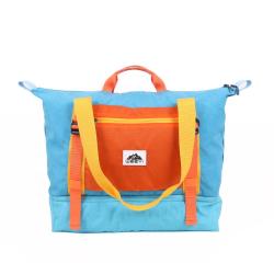 CHANGRONG Custom color block yoga Tote Shoulder Bag for Travel Beach Gym