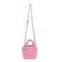 2024 Custom Faux Fur Bucket Sling Bag For Women Ladies Mini Sherpa Handbag