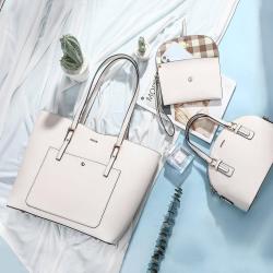 Wholesale hot sale LOVEVOOK factory fashion ladies 3 pieces set handbag crossbody bag wallet women hand bags