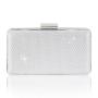 HR472 Ladies Luxury Dinner Clutch Bag Vintage Simple Chain One Shoulder Banquet Bag Shiny Style Square Bridesmaid Handheld Bag