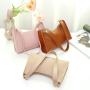 Hobo armpit bag 2024 ladies handbags pu leather fashion simple women shoulder bag Korean women's handbag female