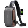 Password lock anti-theft men's chest bag casual sports small chest bags for men shoulder crossbody bag