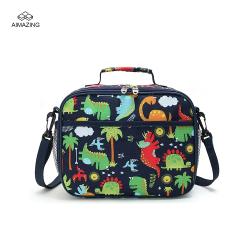 Customized Pattern Insulated Soft Bag Kids Lunch Box Mini Cooler Back to School Thermal Meal Tote Kit for Girls Boys CANS CN;GUA