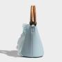 2024 Custom Butterfly Knot Purses And Handbags Wooden Handle Bucket Bags Women Handbags Ladies