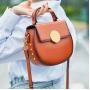 New Messenger Bag Fashion Leather Shoulder Bag Retro Leather Tote Saddle Bags