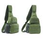 Oxford Custom Newest Fashion Portable Camouflage Single Shoulder Camping Hiking  Bag Man Chest Bag  Tactical Shoulder  Bag