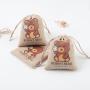 Custom Logo Velvet Drawstring Pouch  for  High End Necklace Jewellery Gift Packaging Drawstring Velvet Bag