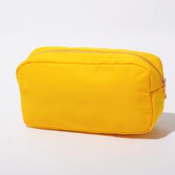 Stock Yellow S M L XL 4 Pieces No MOQ Nylon Travel Accessories Cosmetics Pouches Multi function Make Up Beauty Case Bag