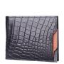 Custom Designer Luxury Classy Men's Genuine Real Crocodile Skin Leather Durable Money Multi Card Bifold Short Wallet For Men