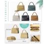 Susen Chrisbella Wholesale ladies bags customize handbags custom designer pu leather women hand bags 2022