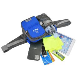 New Design Large Capacity Oxford Running Belt Waist Bags Sport Fanny Pack With Drinks Bottle Holder