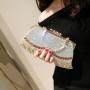 ZR627 Women's Dinner Bag Luxury Diamond Wedding Square Chain Shoulder Fashion Rhinestone Handbag Shiny Evening Clutch Bags Party