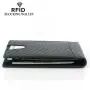NEW Carbon Fiber Pattern Men's Leather Wallets RFID Blocking Card Bag Vintage Black Credit Card Holder Money Cash Clip