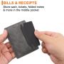 Custom Slim Minimalist Front Pocket Wallet RFID Blocking Credit Card Holder Card Cases with ID Window for Men Women