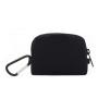 Gelory Small Coin Purse Credit Card Holder Wallet with Zipper with Keychain Ring Change Pouch Cash Bag Organizer