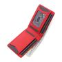 Vintage Custom LOGO Men  Leather Wallet Luxury Short  Leather Credit Card Wallet With Embossing Logo