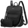 LOVEVOOK Stylish Backpack Purse for Women fashion shoulder bag handbags 2pc large daypack casual travel school business backpack