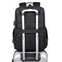 Multi-Functional Men's Oxford Travel Backpack Waterproof with USB Business Laptop Backpack