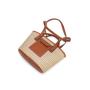 2024 Custom Logo Handmade Woven Straw Tote Handbag For Women Luxury LOW MOQ Beach Bag