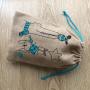 Natural Jute Burlap Drawstring Bag Burlap Grain Coffee Beans Corn Packaging Bag