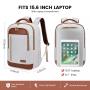 LOVEVOOK wholesale large capacity computer bags work business school college 15.6in 17in laptop travel backpacks for women men