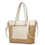 Large Lady Shoulder bags Classy Tote bag Custom Logo Purses And Handbags Designer Elegant Woven Beach Women straw bags handbags