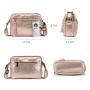 REALER genuine leather women shoulder bags tassel crossbody messenger bag ladies purses and handbags