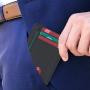 Slim Wallet RFID Front Pocket Wallet Minimalist Secure Thin Credit Card Holder ID Cards