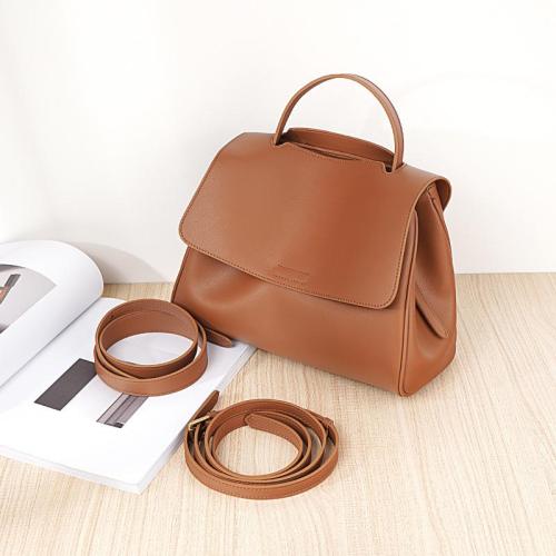 Customize big handbag genuine leather shoulder bags for women's handbags ladies luxury shoulder leather bag with high quality