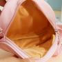 Hot selling clear pvc window ita backpack leather shoulder bag animal shape custom ita bag