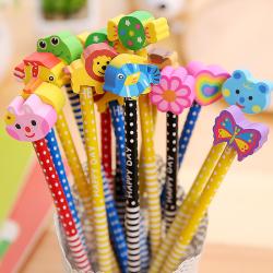 Wholesale Of Prizes School Stationery Supplies Primary School Prizes Wholesale Bulk HB Pencil With Eraser For Children