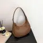 Minimalist fashionable crescent shaped dumpling bag for women 2024 new fashion versatile single shoulder underarm bag for women