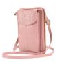 PU Leather Travel Water Proof Portable Ladies Shoulder Mobile Phone Bag Custom For Phone Women carteras para mujer